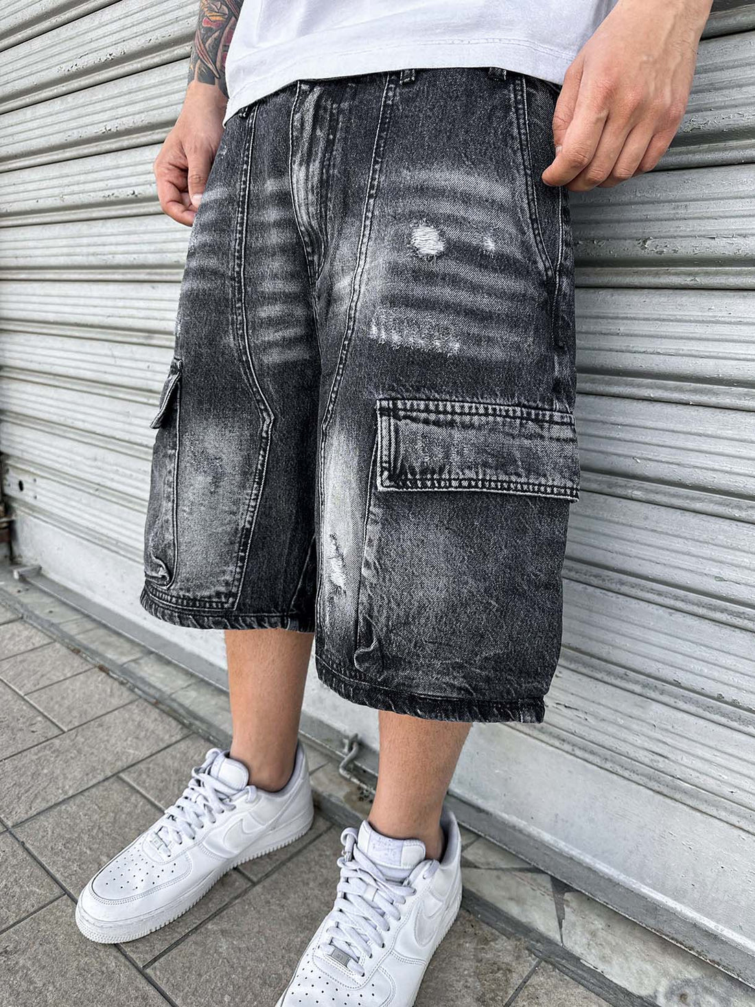 Shorts Cargo Grey Mod.Z