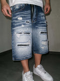 Shorts Scratch Black Zip