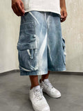 Cargo Shorts Blu Wash