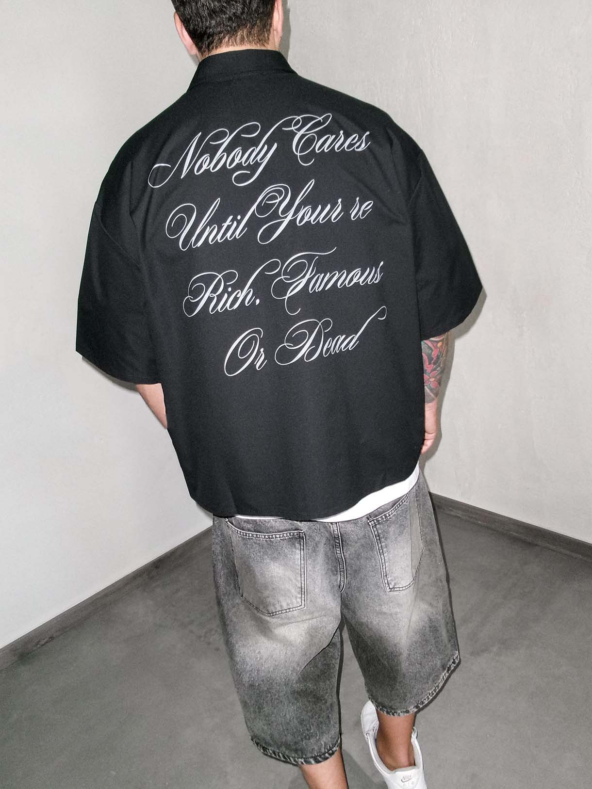 Visions Nobody Cares Camicia