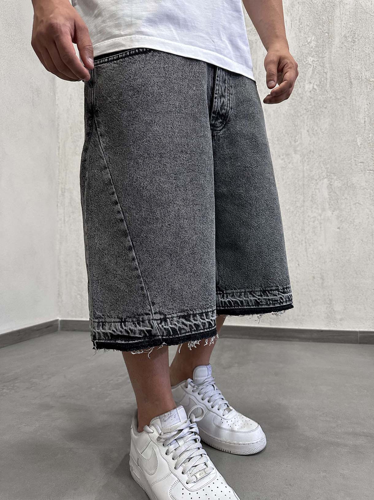 Shorts Flare Grey Mod.Z