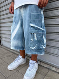 Cargo Shorts Blu Wash