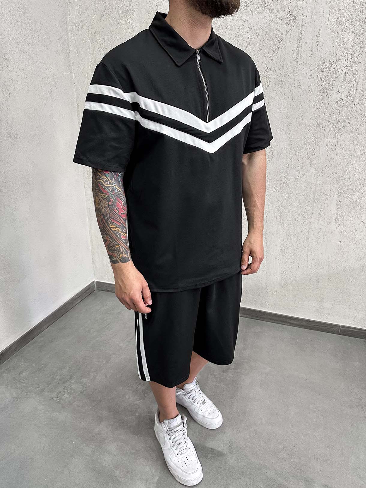 Coord Bicolor V Zip