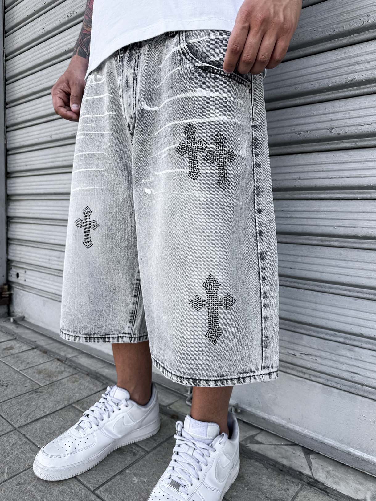 Shorts New Cross Grey