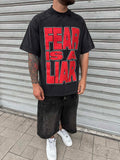Fear Liar Wash Tee Premium