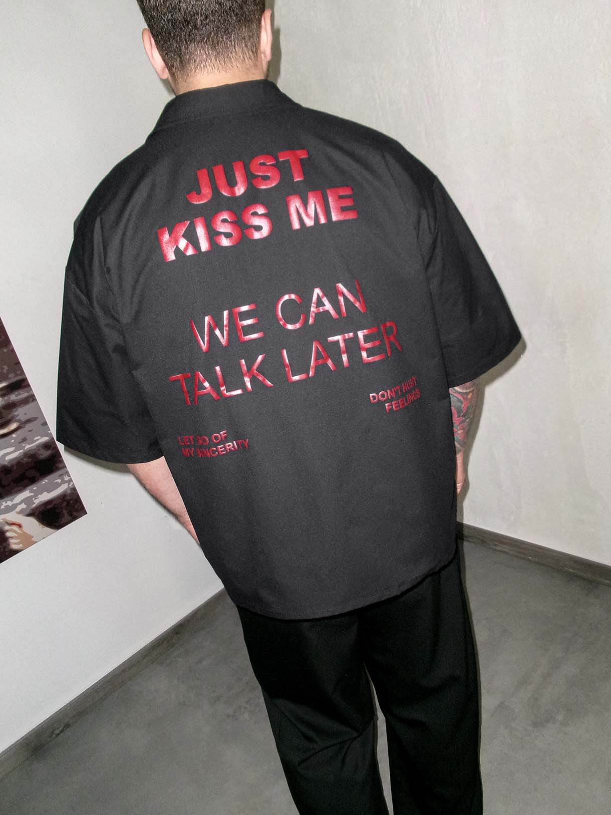 We Can Talk Later Camicia