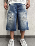Shorts Patch Jeans