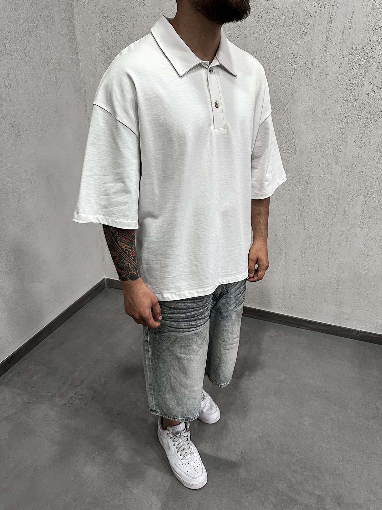 Polo Manica Over