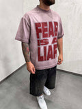 Fear Liar Wash Tee Premium