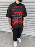 Camicia Red Energy