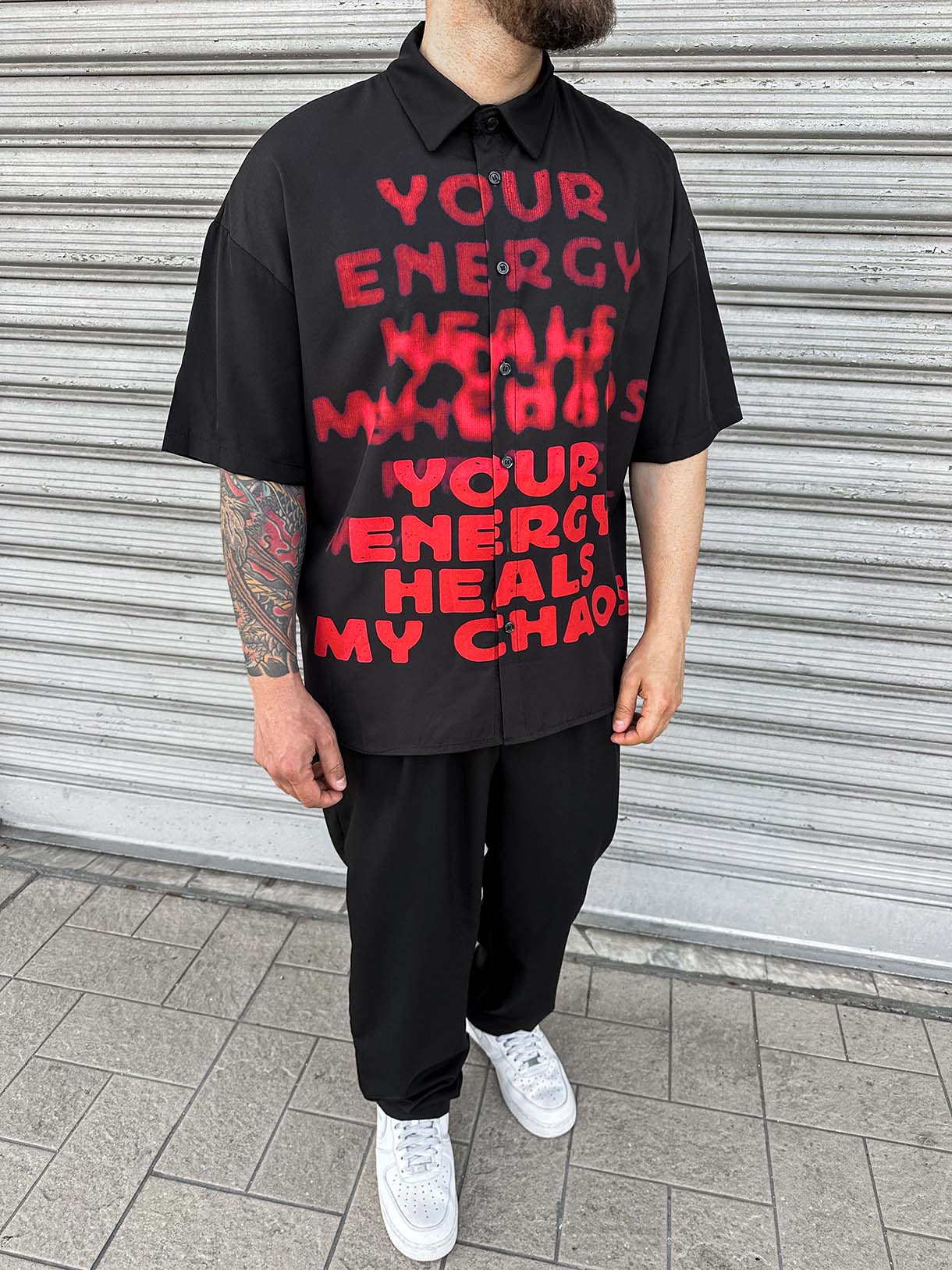 Camicia Red Energy