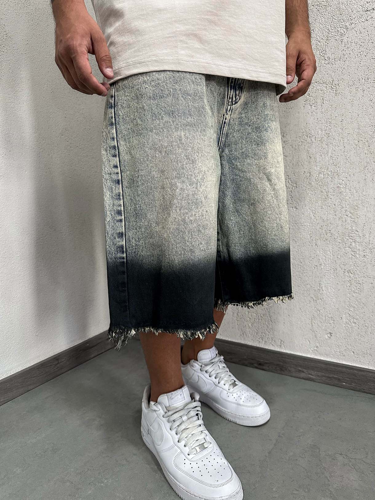 Shorts Basket Degradè Sabbiato