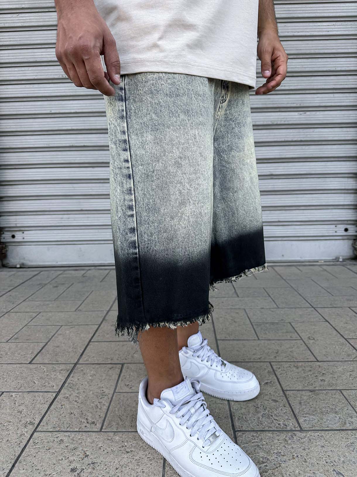 Shorts Basket Degradè Sabbiato