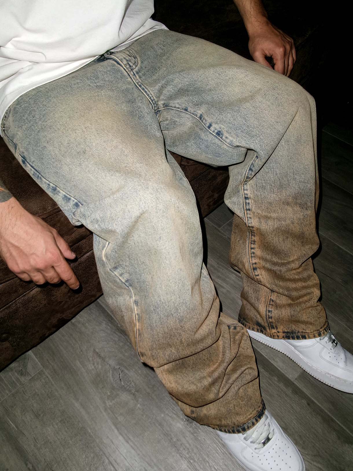 Baggy Degradè Almond