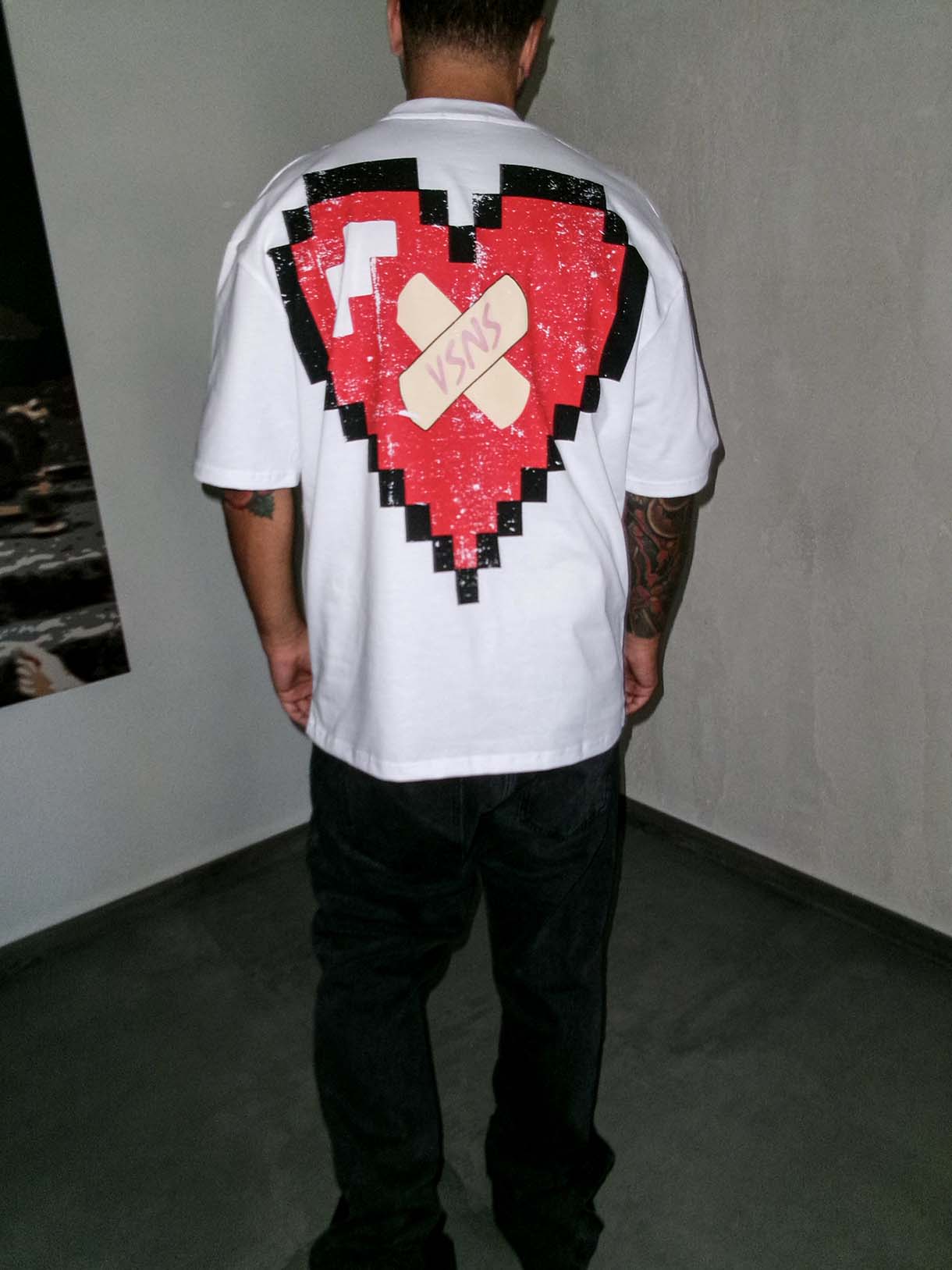 Visions Hearts Match Tee