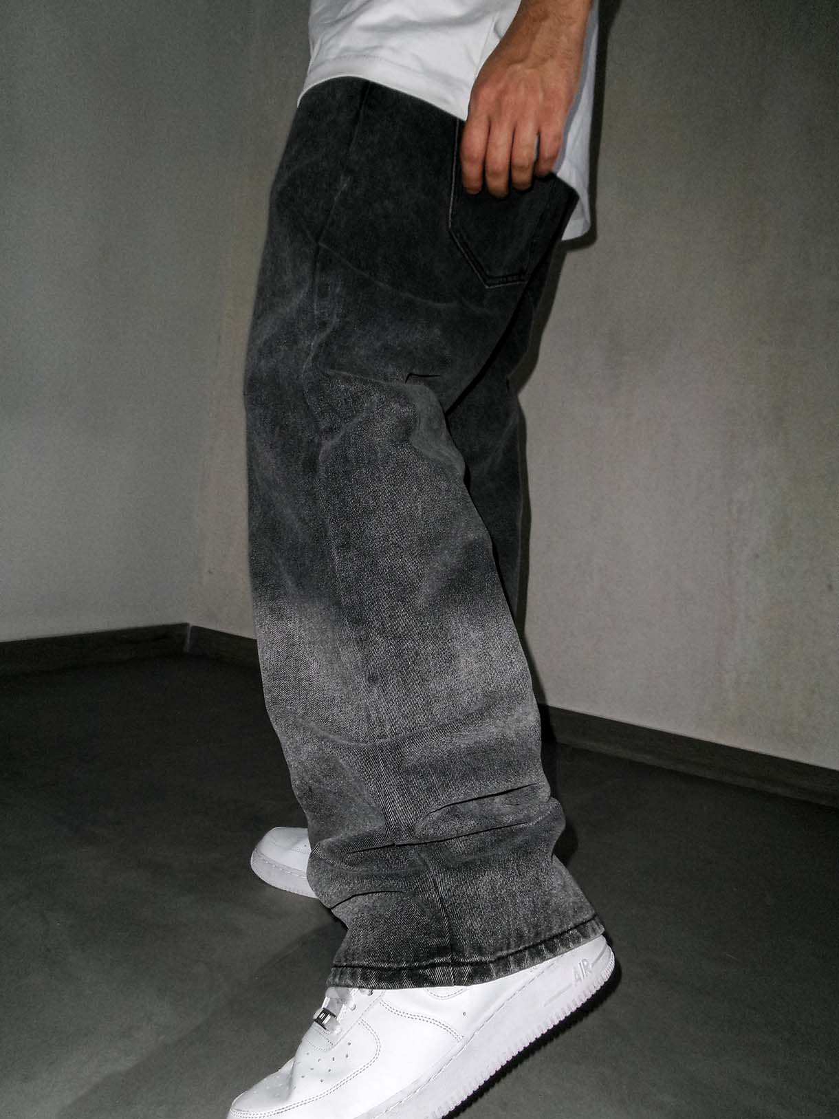 Perfect Baggy Black Degradè