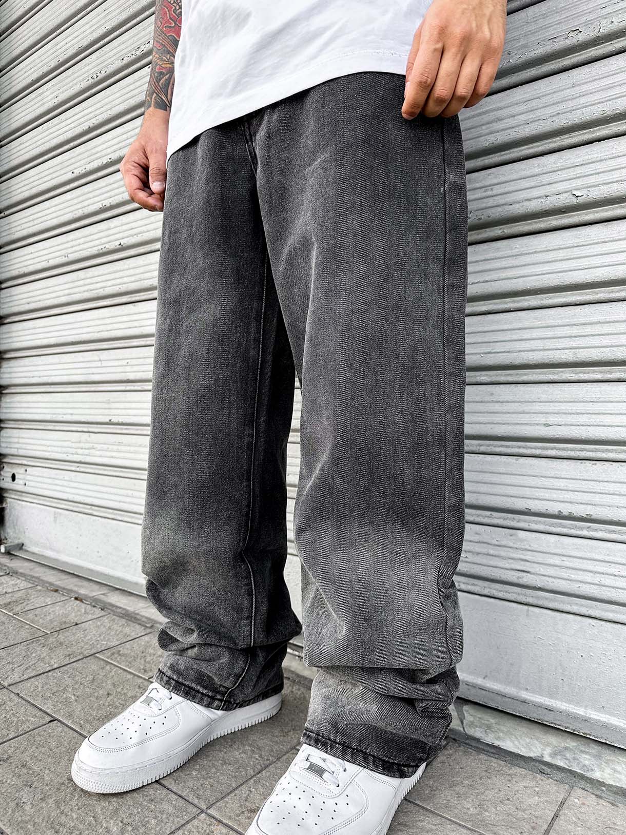 Perfect Baggy Black Degradè