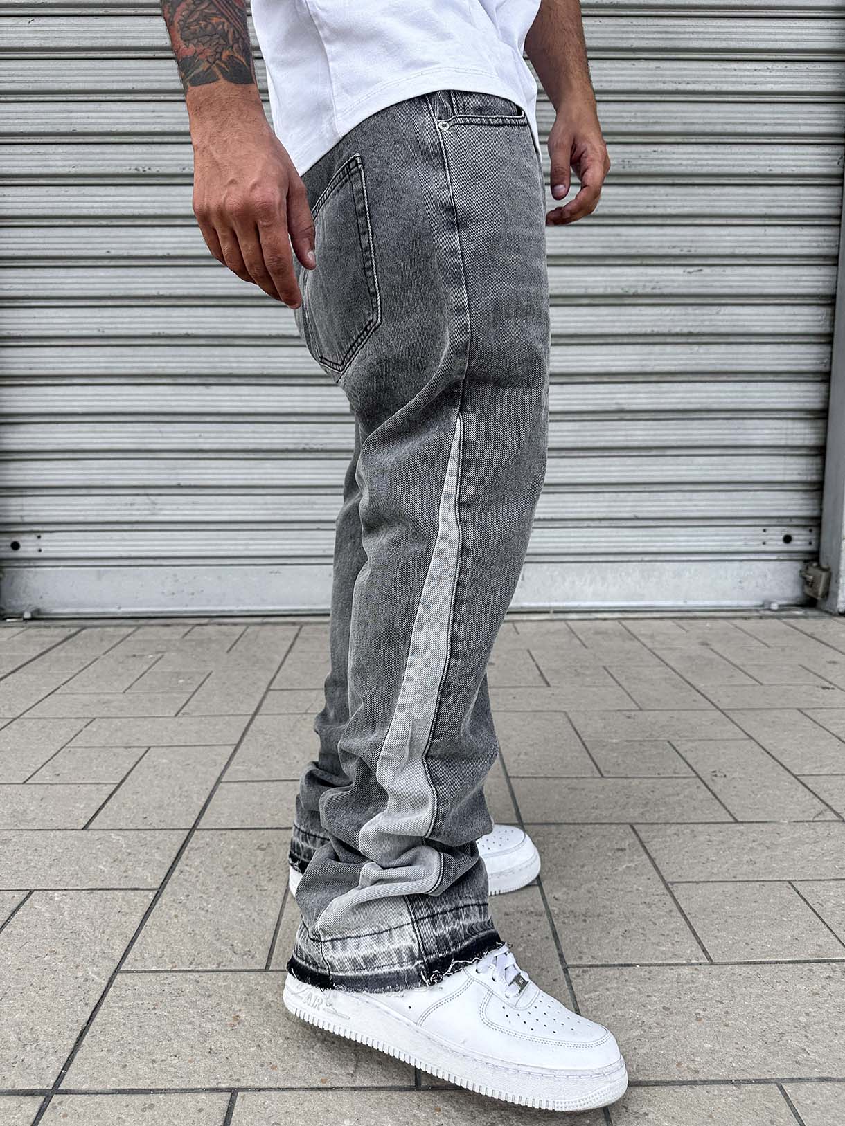 Flare Internal Patch Grey