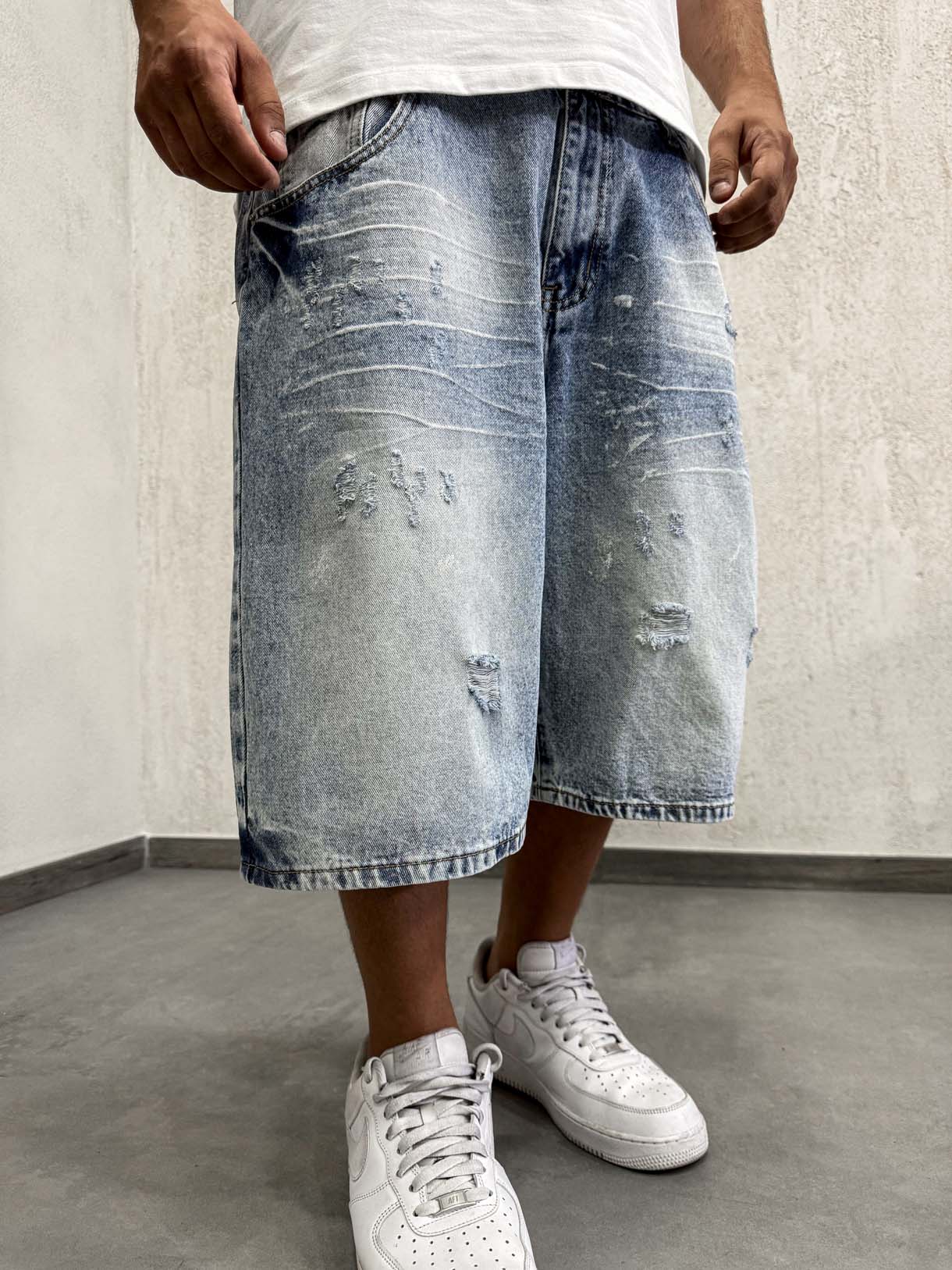 Shorts Azure White