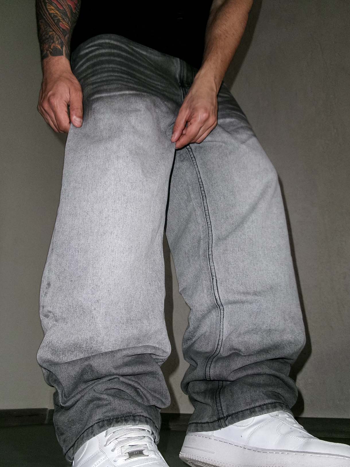 Baggy Light Wash Degradè