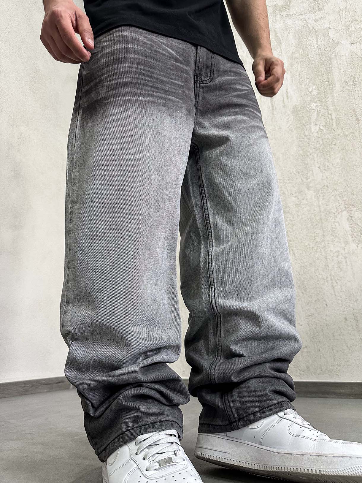 Baggy Light Wash Degradè