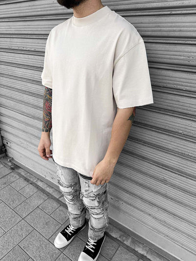 Destroyed Tee Tessuto Doppiato