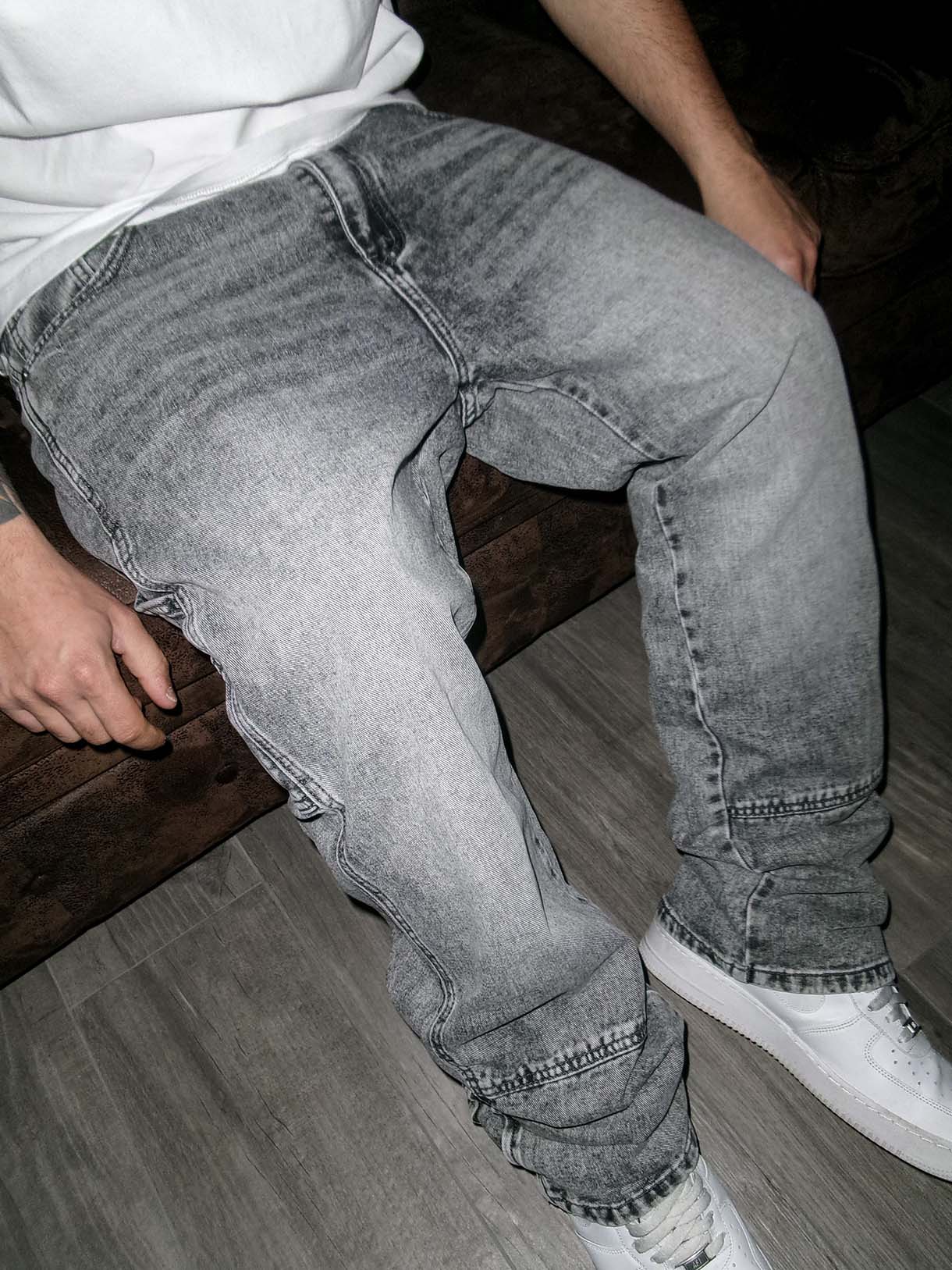 Flare Zip Semi Carpenter Grey