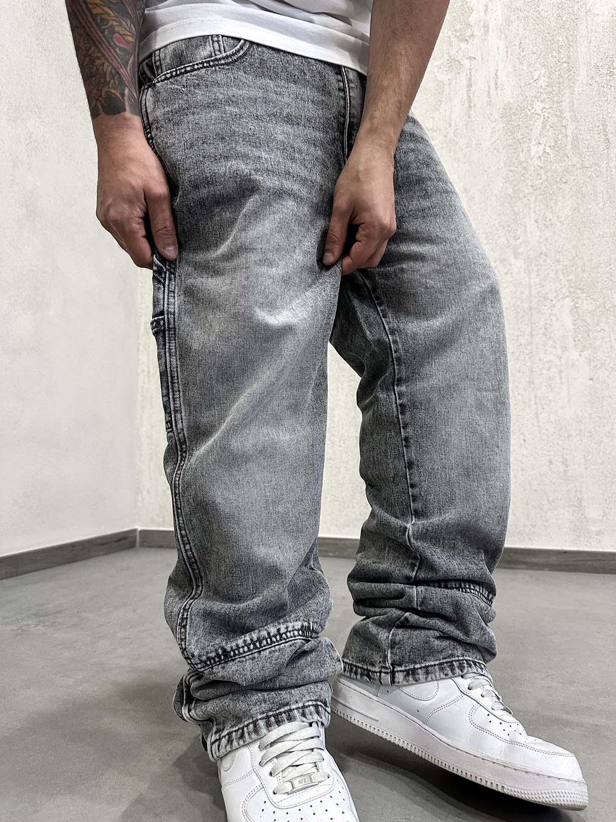 Flare Zip Semi Carpenter Grey