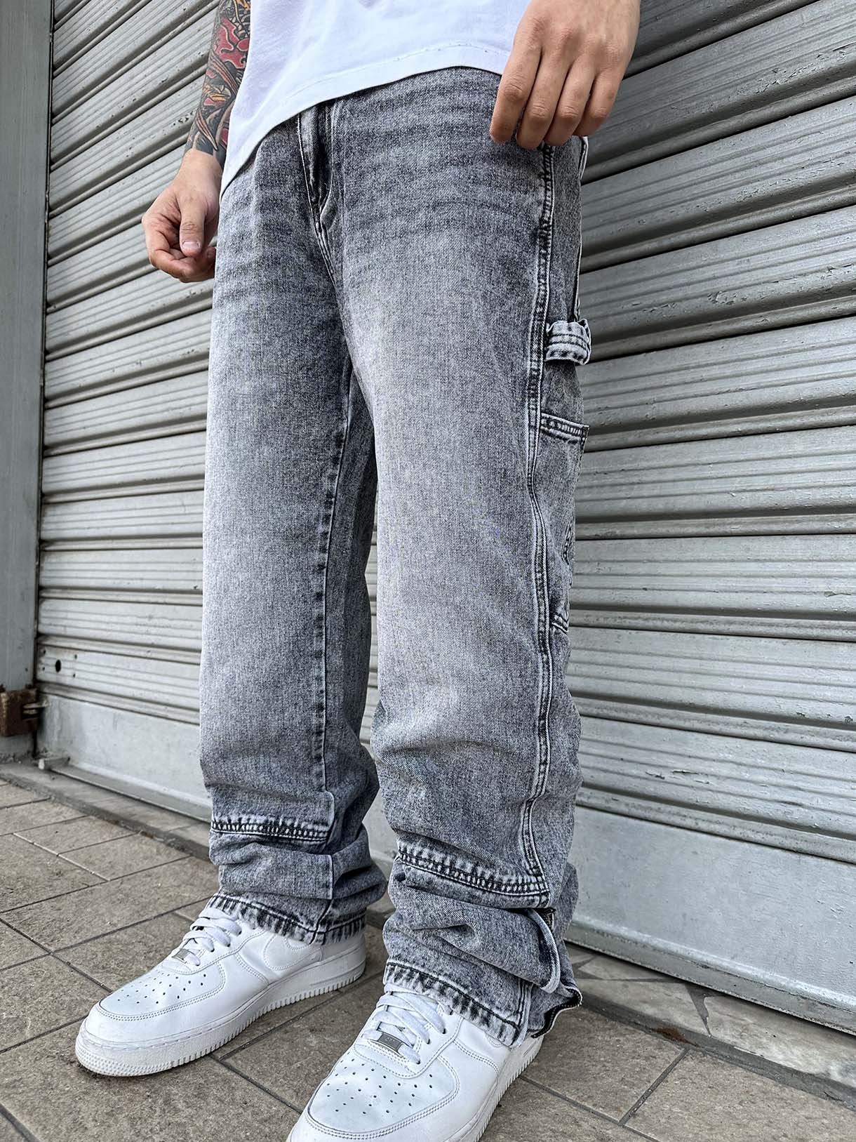 Flare Zip Semi Carpenter Grey