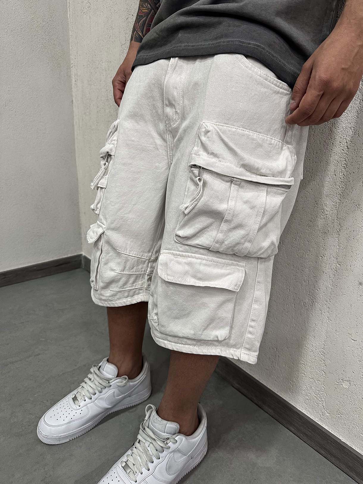 Cargo Shorts Cream