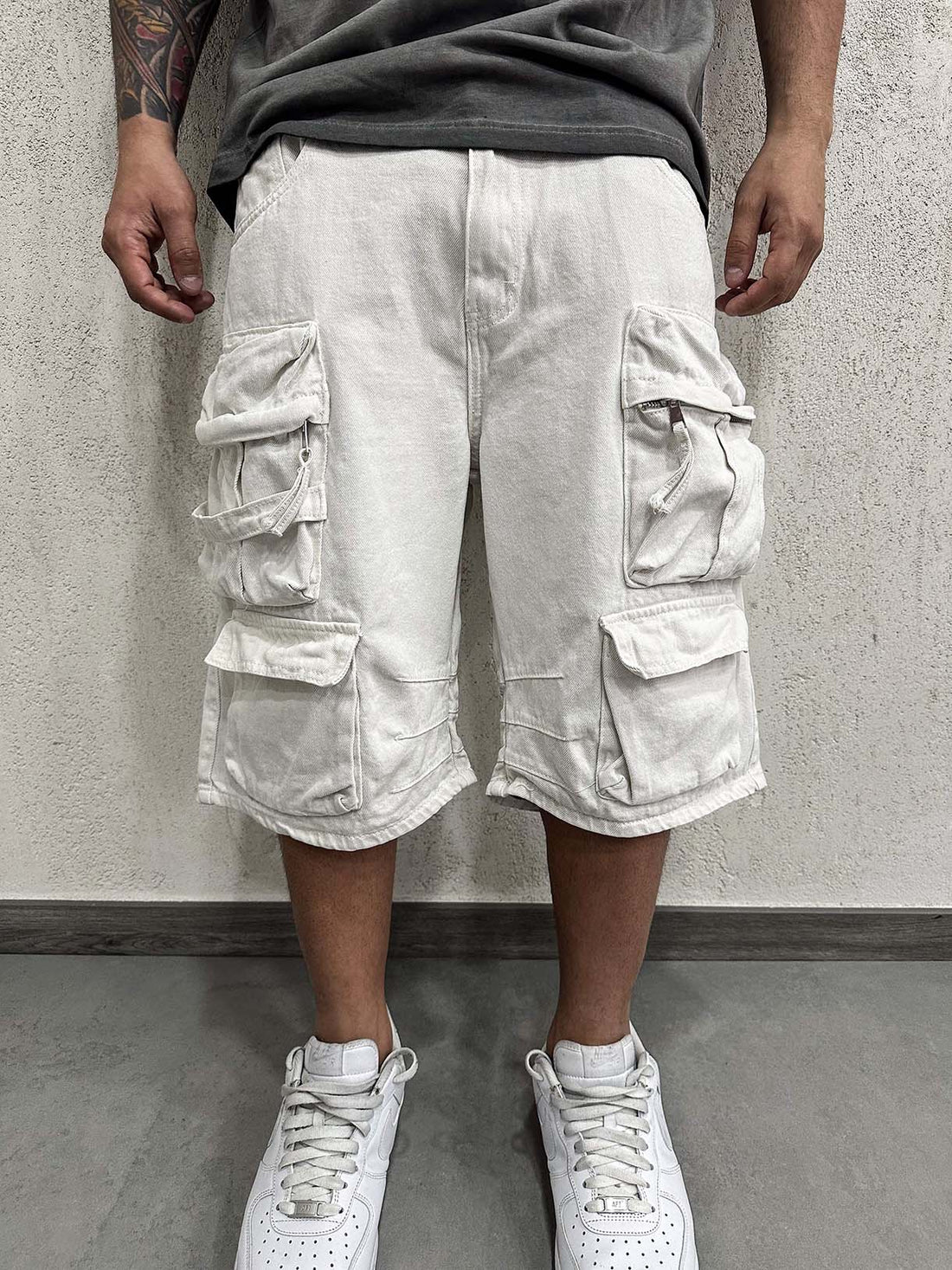 Cargo Shorts Cream