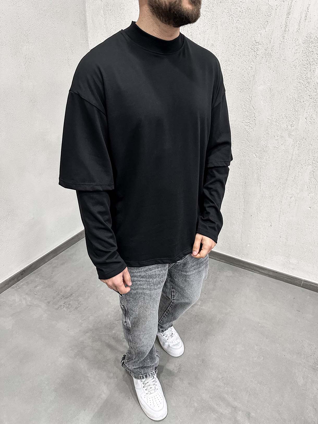 Longsleeve Premium Manica Doppiata