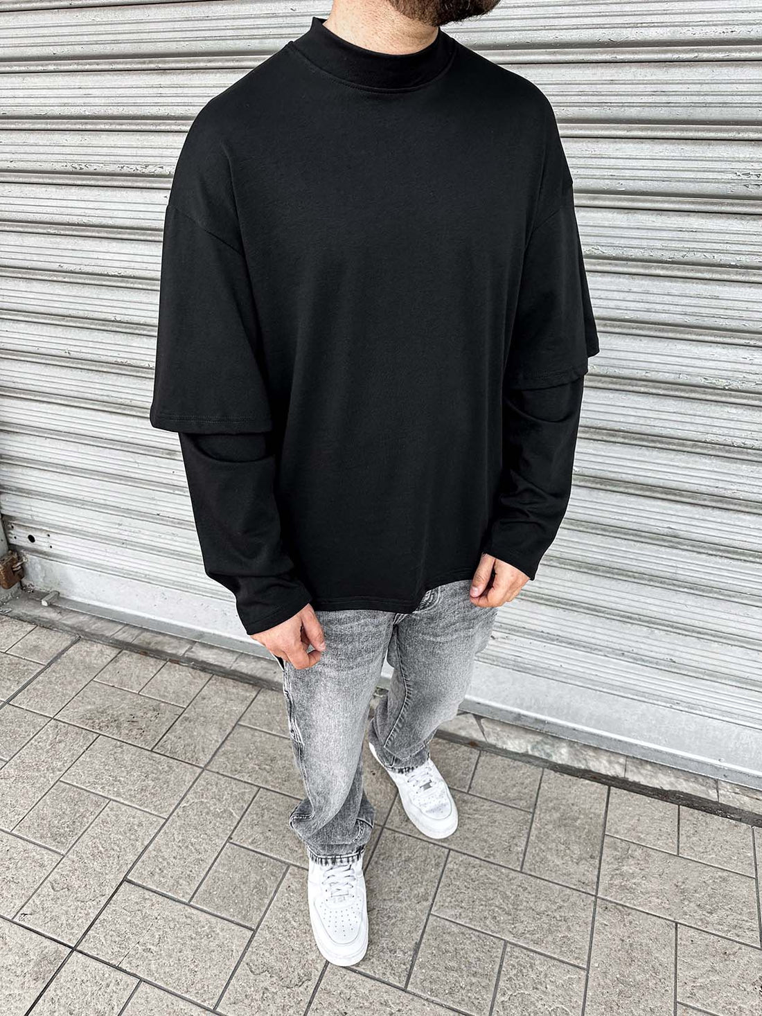 Longsleeve Premium Manica Doppiata