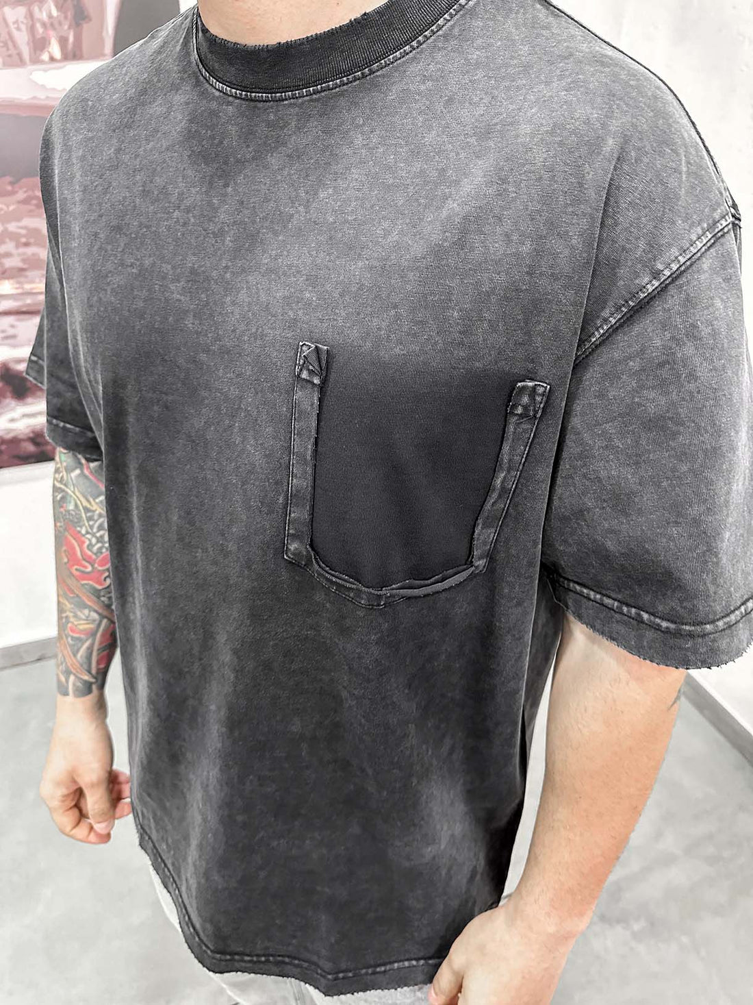 Shirt Destroyed Pocket