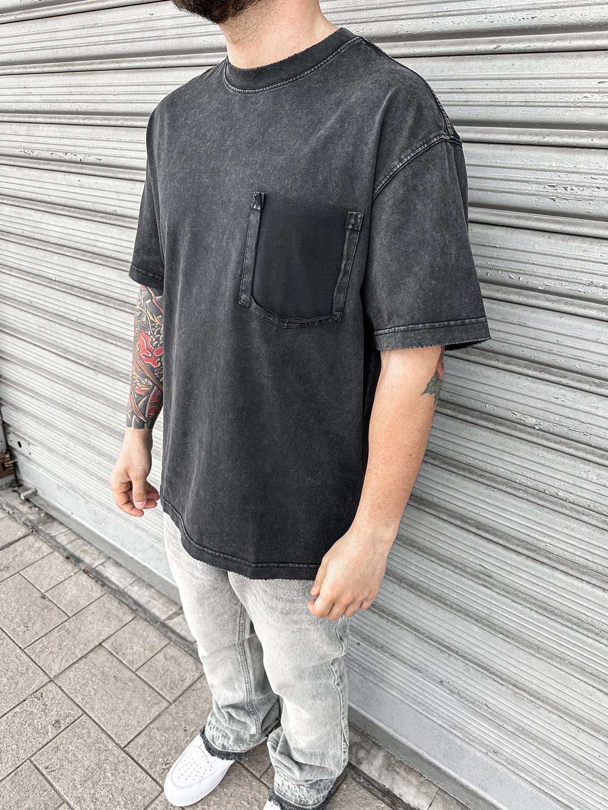 Shirt Destroyed Pocket