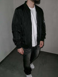 Jacket Zip Total Black