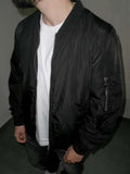 Jacket Zip Total Black