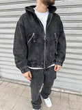 Jacket Jeans Ring Zip