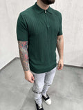 Polo Zip Filo Intreccio