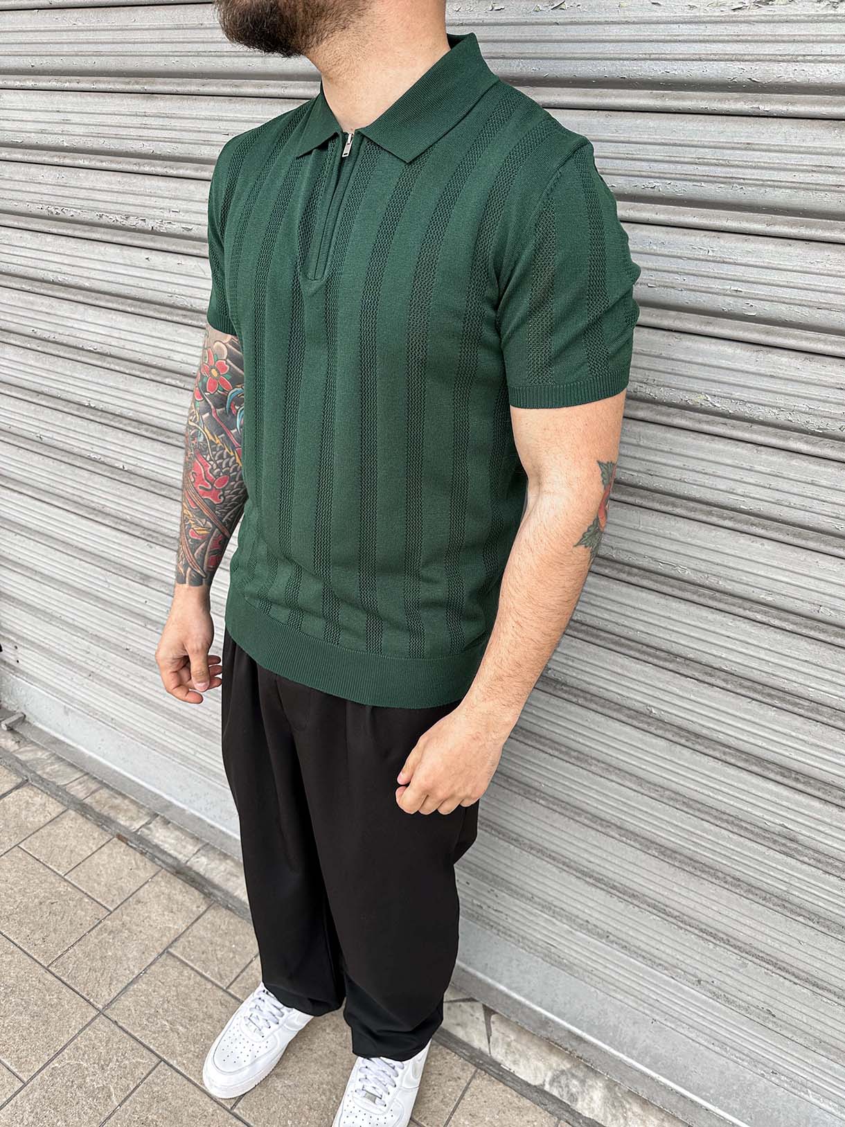 Polo Zip Filo
