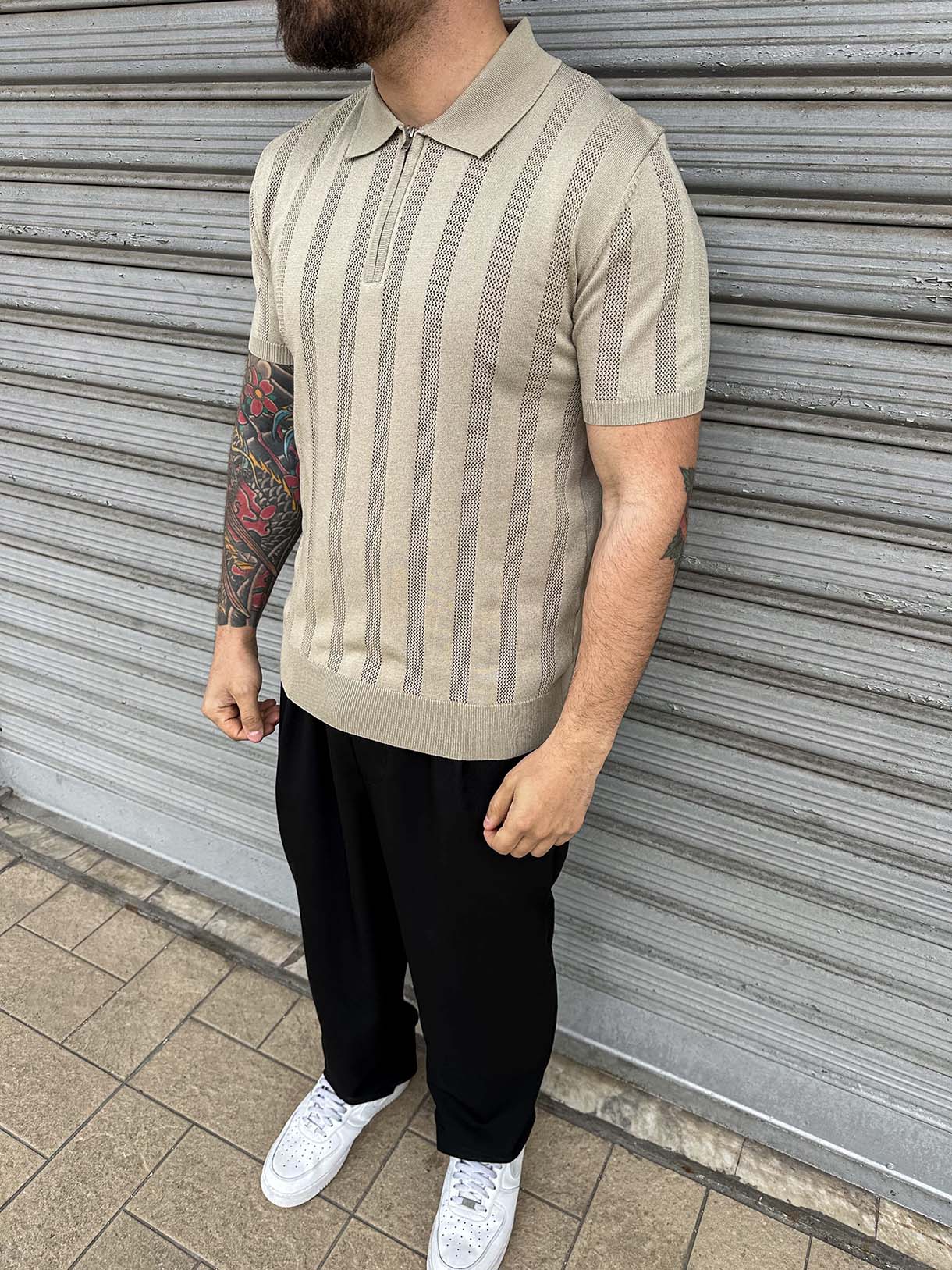 Polo Zip Filo