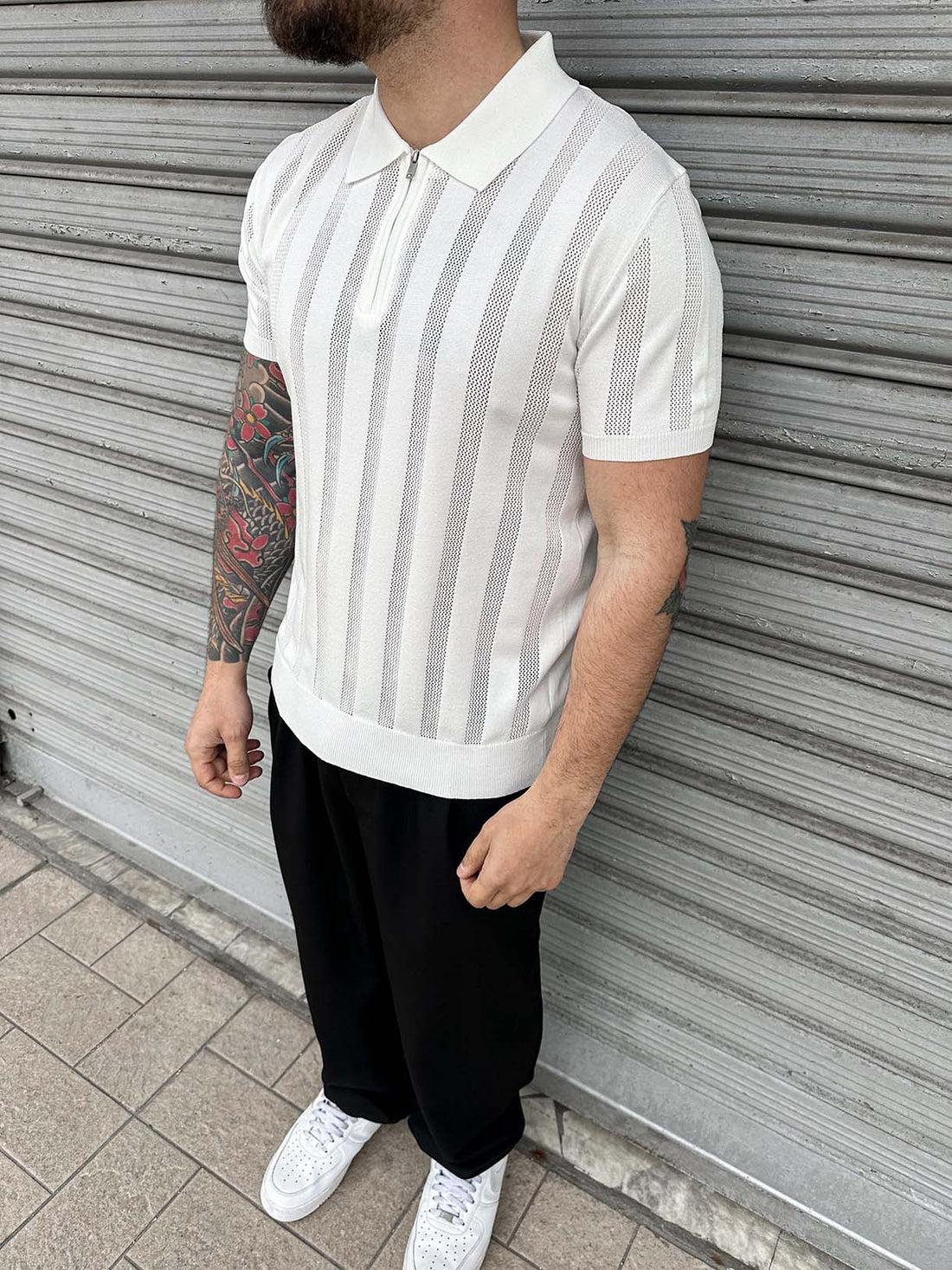 Polo Zip Filo