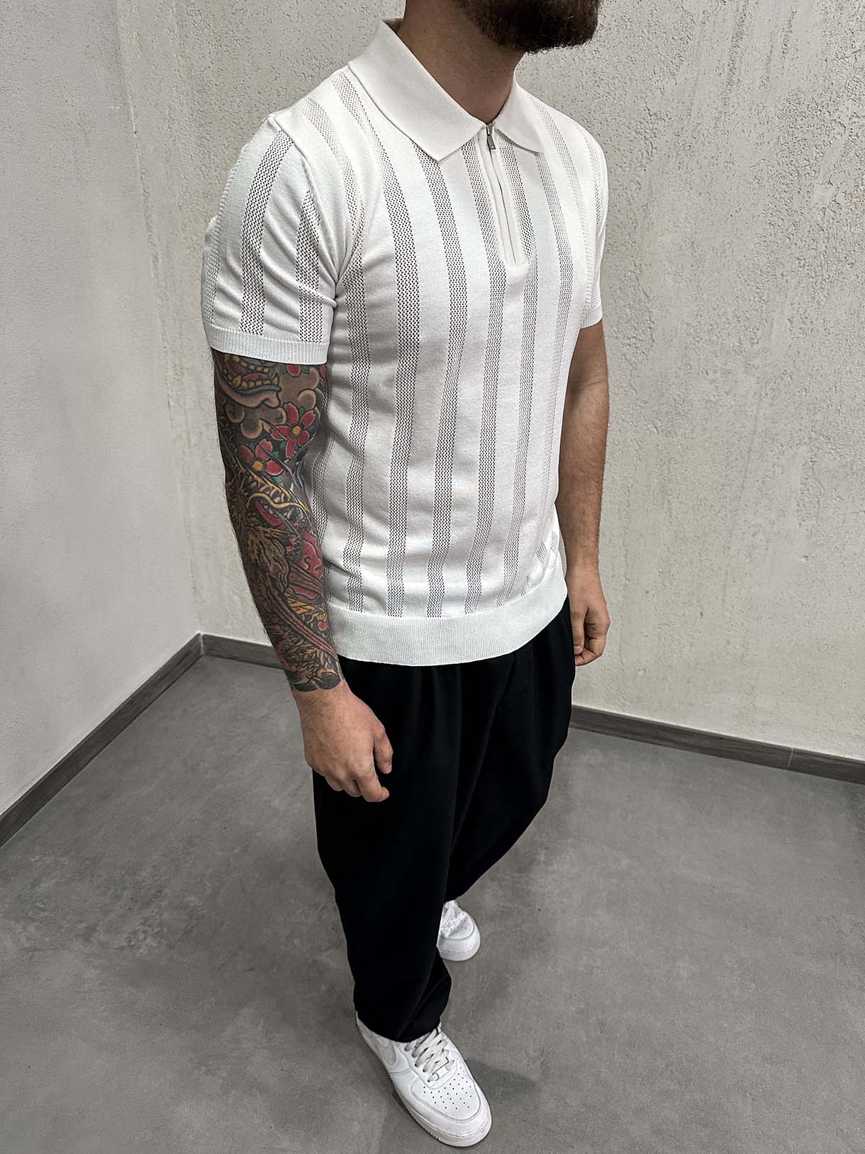 Polo Zip Filo