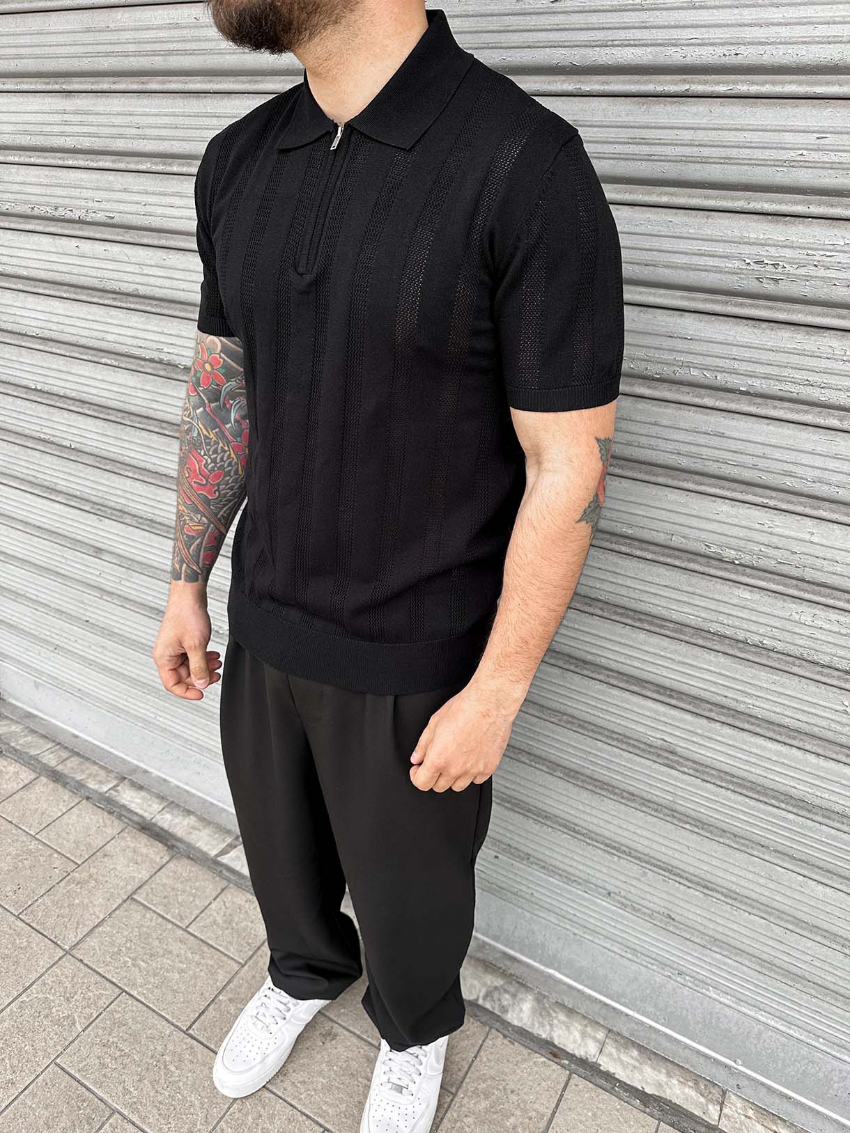 Polo Zip Filo