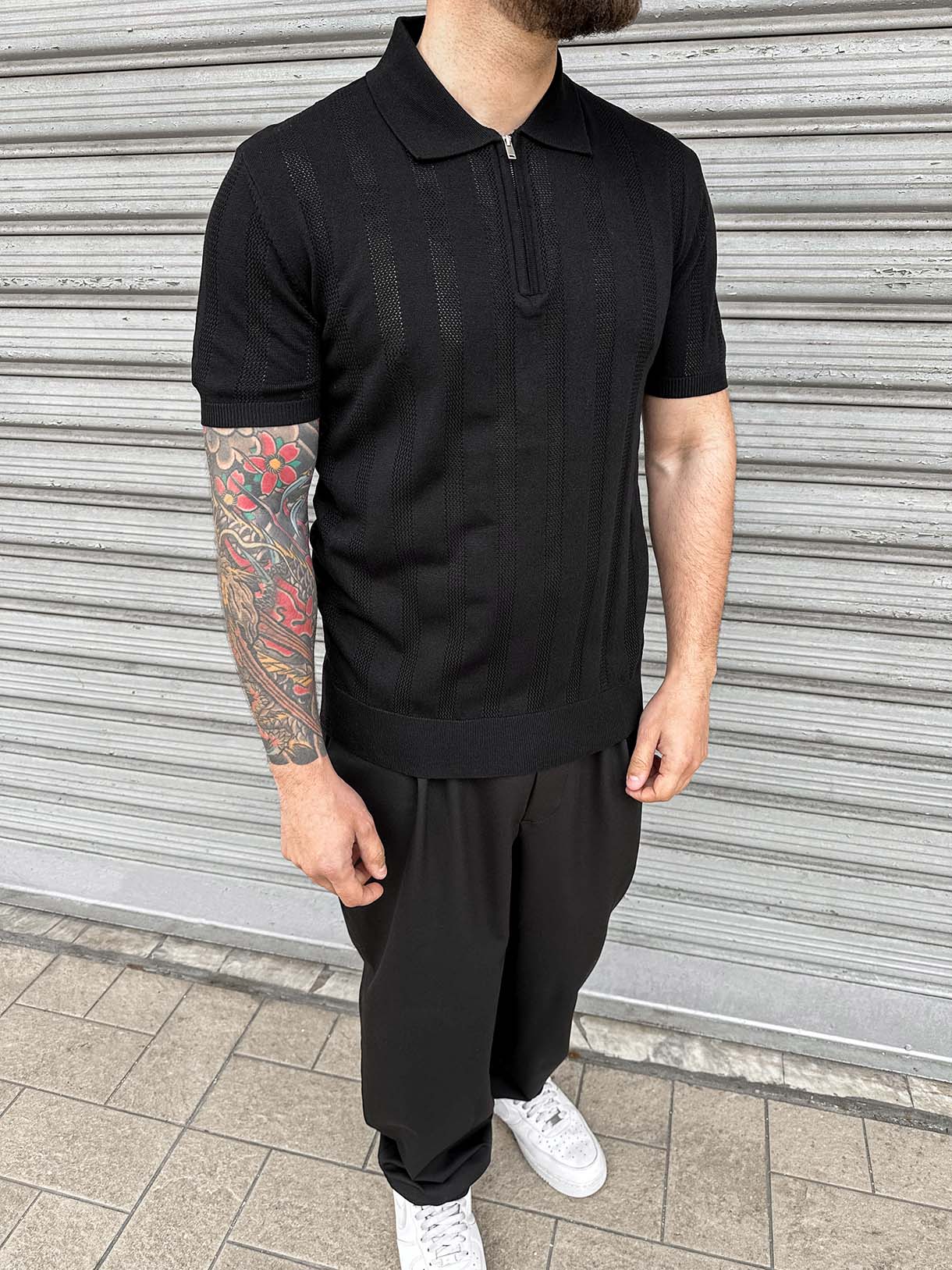 Polo Zip Filo