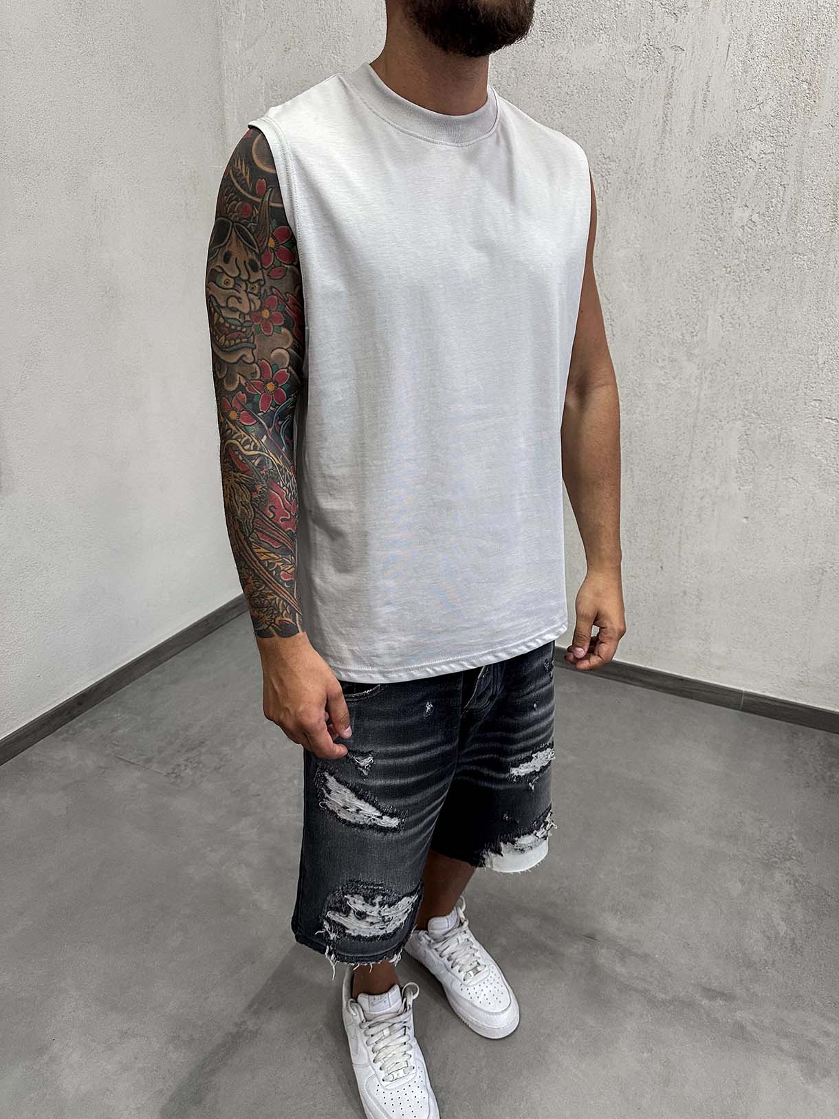 Shirt Smanicata Collar