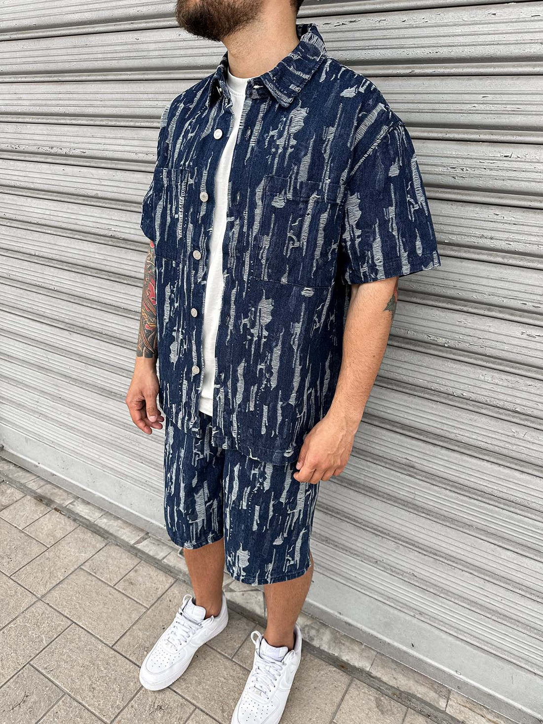 Coord Destroyed Jeans Camp