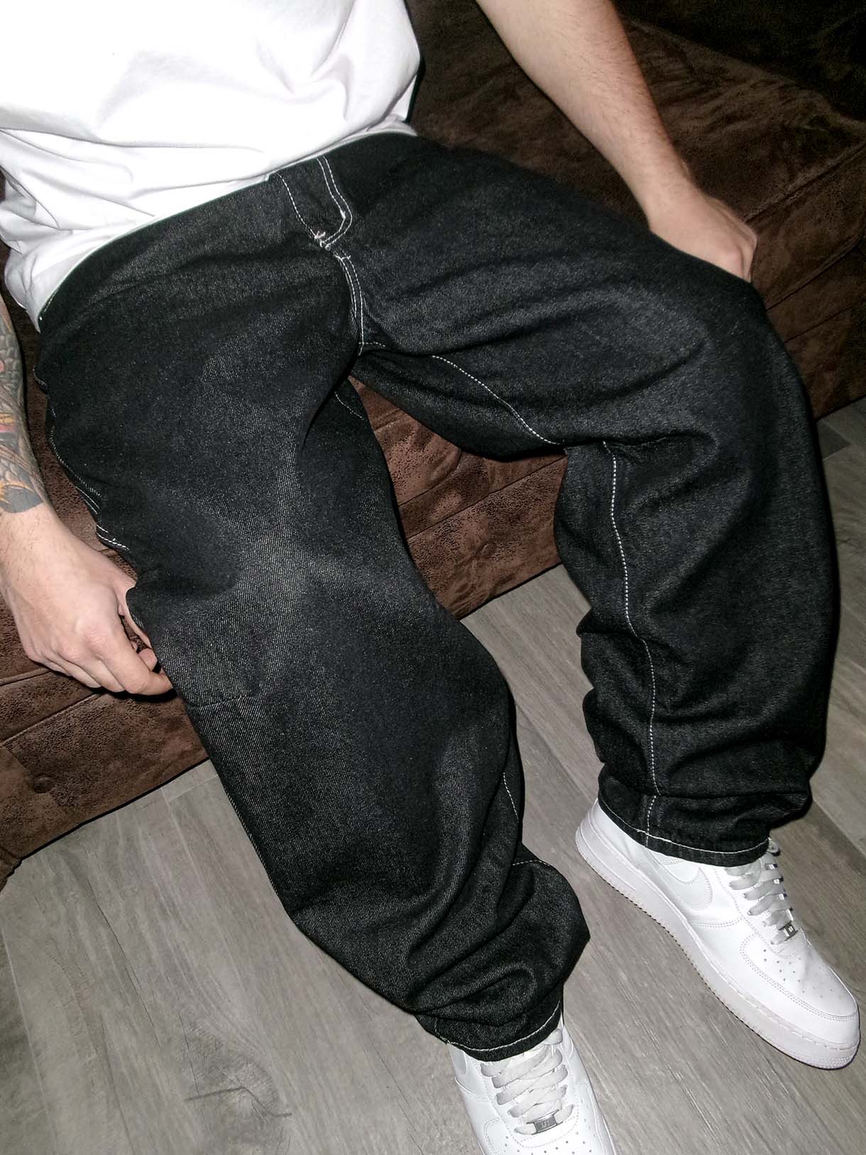 Balloon Semi Carpenter Wash Black