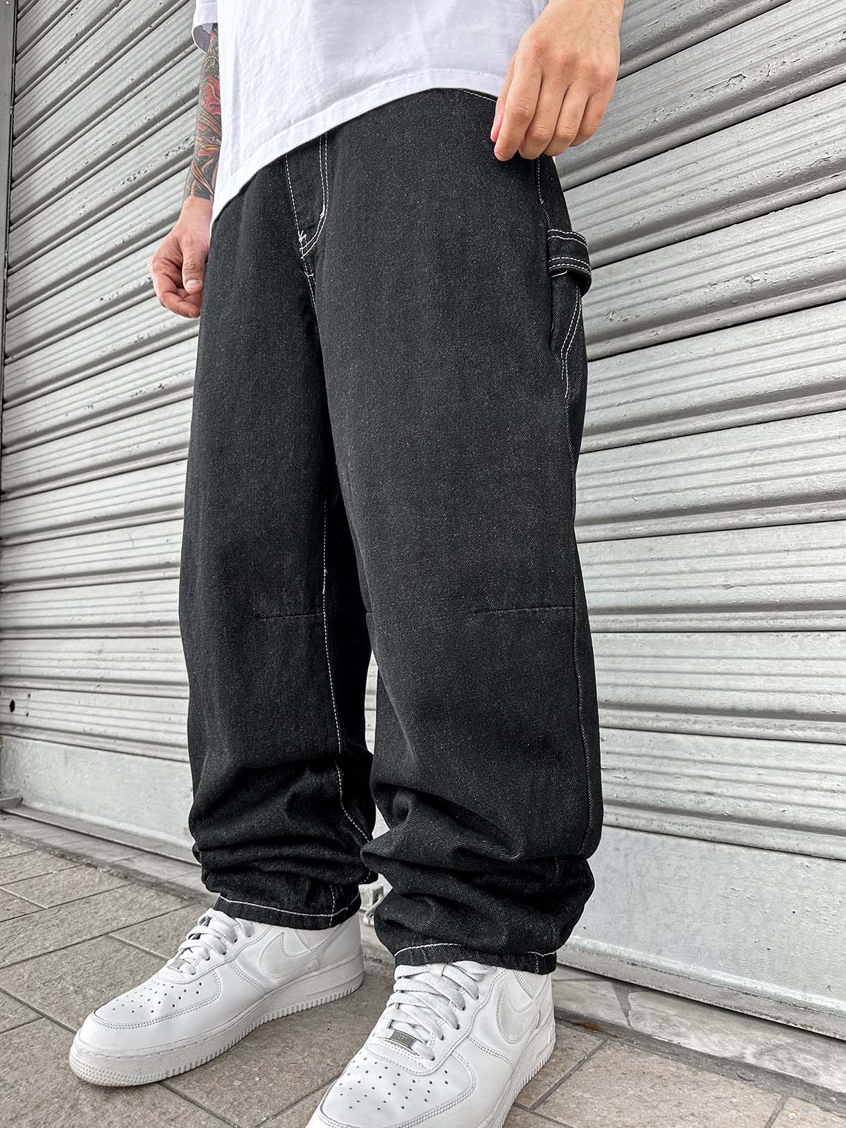 Balloon Semi Carpenter Wash Black