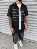 Camicia “What you do”